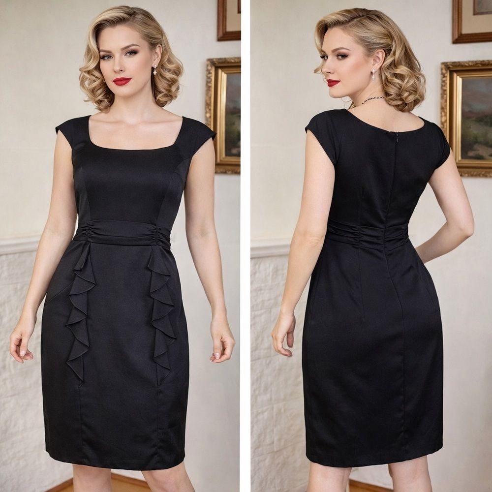 Nanette Lepore LBD Black Cocktail Dress